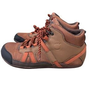 Women's Athletic Shoes in Brown and Orange